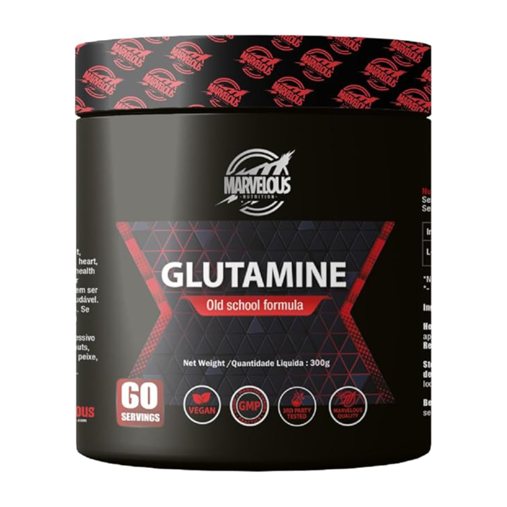 [0634240231292] Marvelous Nutrition Glutamine.-300G.-60Serv