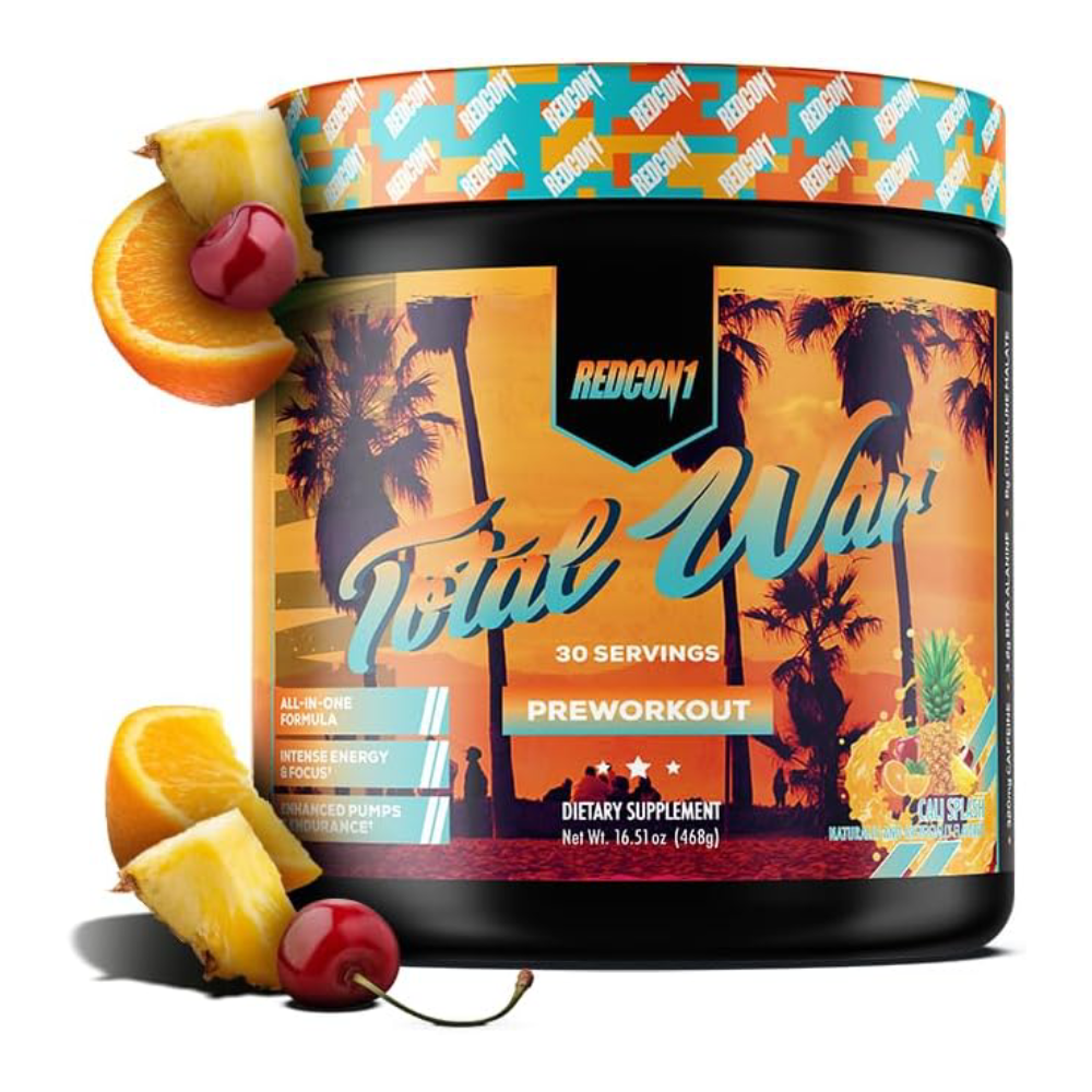 [810044572087] Redcon1 Total War Preworkout-30Serv.-468G.-Cali Splash