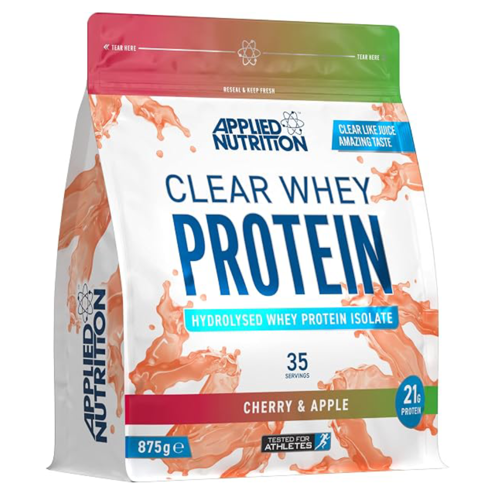 [0658556043769] Applied Nutrition Clear Whey Protein.-35Serv.-875G.-Cherry &amp; Apple