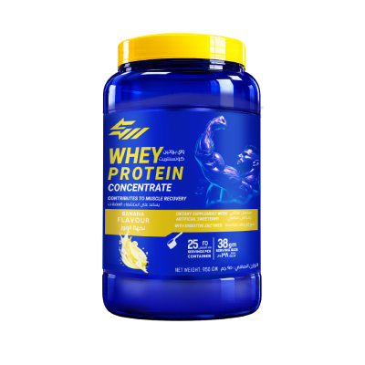 [6225000958876] Strong Muscles Whey Protein Concentrate.-25Serv.-950G.-Banana