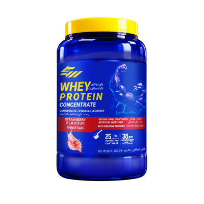 [6225000958883] Strong Muscles Whey Protein Concentrate.-25Serv.-950G.-Strawberry