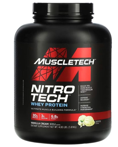 [631656703290] Muscletech NitroTech-41Serv.-1.80KG-Vanilla