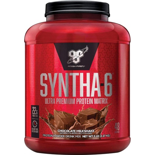 [834266007202] Bsn Syntha-6 Ultra Premium Protein Matrix-48Serv.-2.27KG-Chocolate Milkshake