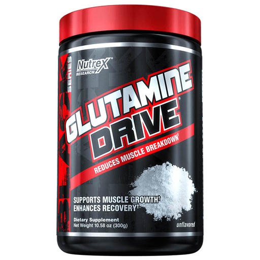 [853237000967] Nutrex Research Glutamine drive-60Serv.-300G