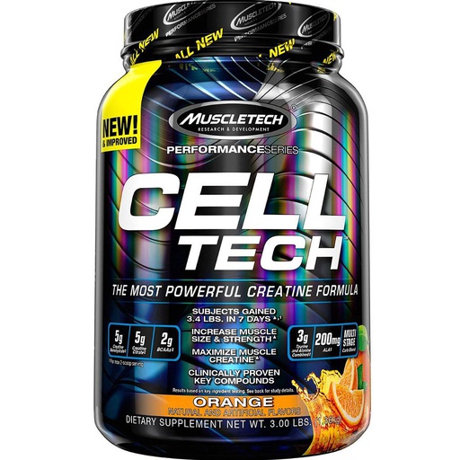 [631656703191] Muscletech Performance Series Cell Tech-29Serv.-1.4KG-Orange