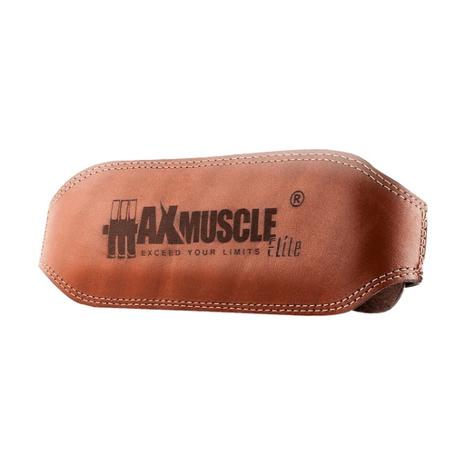 [6224009096381] Max Muscle Leather Belt Brown - 120cm