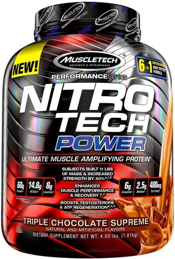 [631656709582] Muscletech Nitrotech Power-38Serv.-1.81KG-Triple Chocolate Supreme