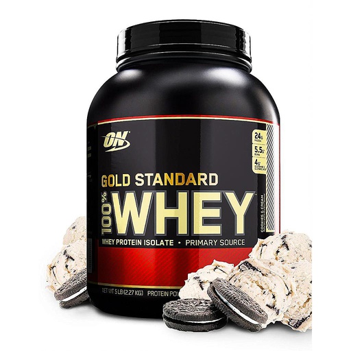 [748927028683] Optimum Nutrition Gold Standard 100% Whey-68Serv.-2.27KG-Cookies&amp;Cream
