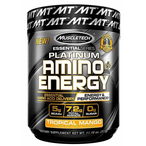 [631656712971] Muscletech Amino+Energy-30Serv.-288G-Tropical Mango