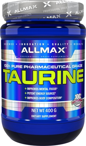 [665553226781] AllMax Nutrition Taurine-133serv.-400G