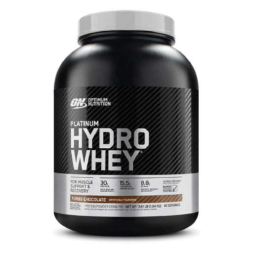 [748927026382] Optimum Nutrition Platinum Hydro Whey-40Serv.-1.59KG-Turbo Chocolate