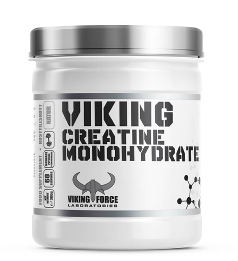 [7350093560848] Viking Force Creatine Monohydrate-60Serv.-300G.-Unflavored