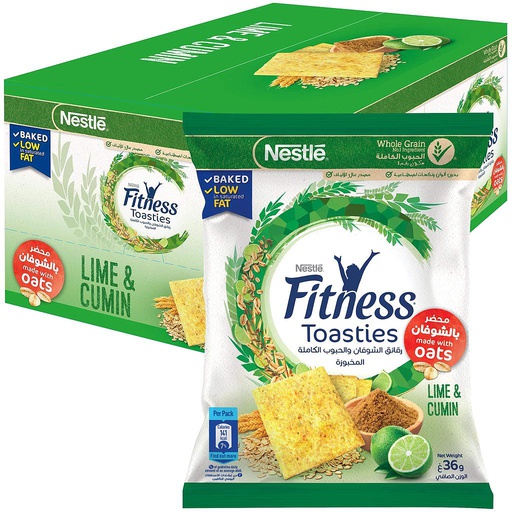 [6221007029557] Nestle Fitness Toasties-36G-Lime Cumin