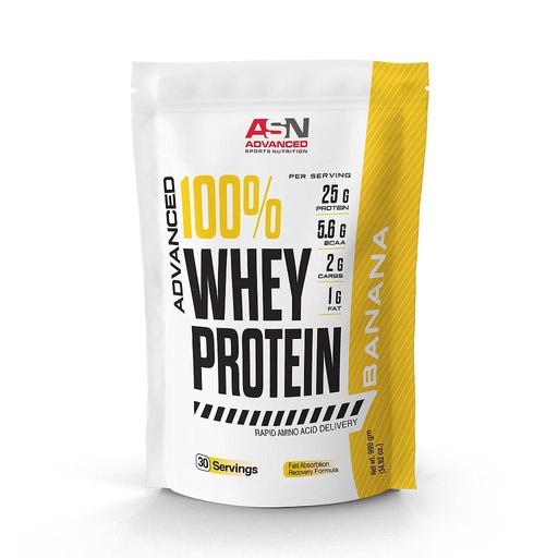 [6224000649326] ASN Advanced 100% Whey Protein-30serv.-Banana
