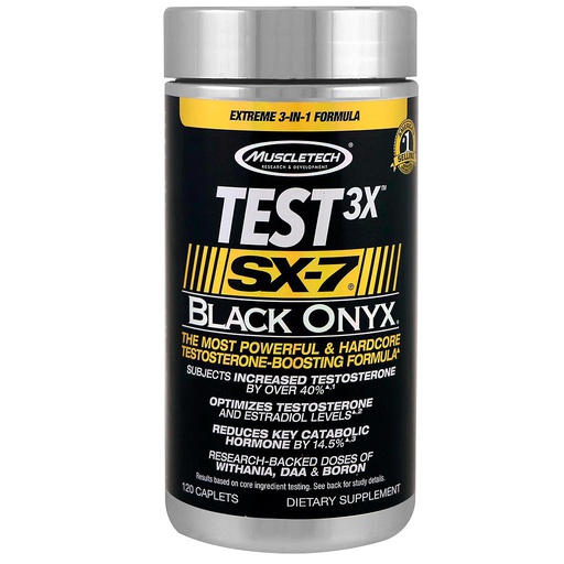 [631656607543] Muscletech Test 3x SX-7-30Serv.-120Caplets.