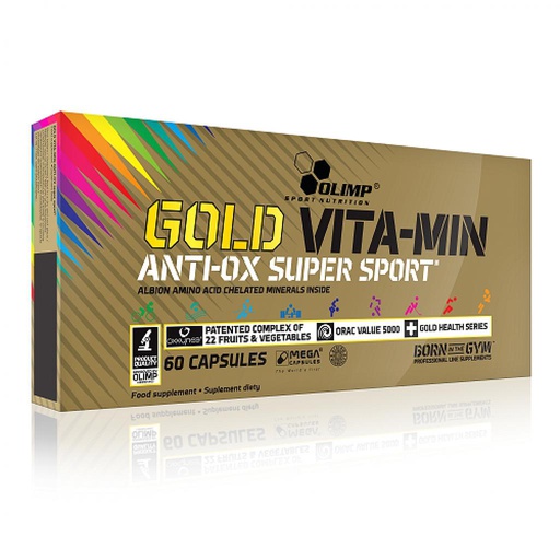 [5901330031311] Olimp Sport Nutrition Gold Vita-Min Anti-ox Super Sport-30Serv.-60Caps