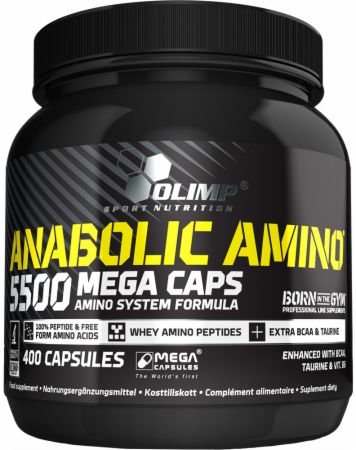 Olimp Sport Nutrition anabolic amino 5500-40Serv.-400Mega Caps