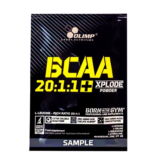 [olimp 4] Olimp Sport Nutrition BCAA 20:1:1+ Xplode Powder-1Serv.-7.2G-Cola