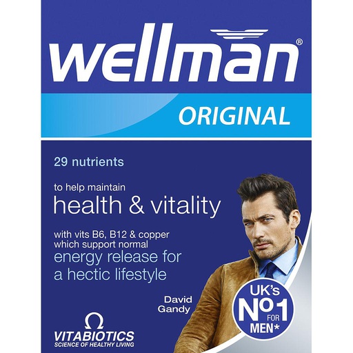 [5021265221301] Vitabiotics Wellman Original-30Serv.-30Tabs.