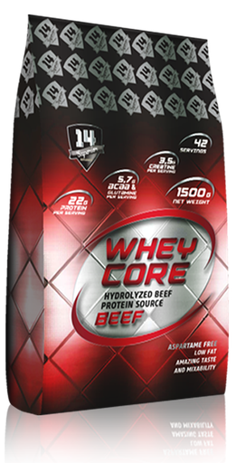 [5999565620882] Superior14 Whey core beef protein-42Serv.-1501G-Mango Peach