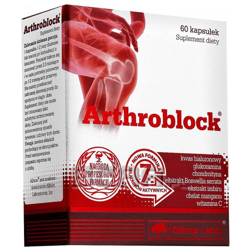 [5901330026393] Olimp Sport Nutrition Arthroblock Forte sport edition-30Serv.-60Caps.