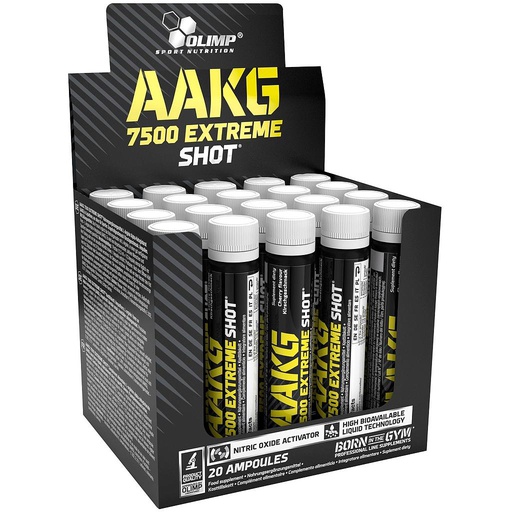 [5901330025204] Olimp Sport Nutrition AAKG 7500 Extreme Shot ampoule-1Serv.-7500MG-Cherry