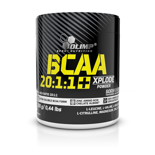 [5901330057946] Olimp Sport Nutrition BCAA 20:1:1 Xplode-27Serv.-200G-Xplosive Cola