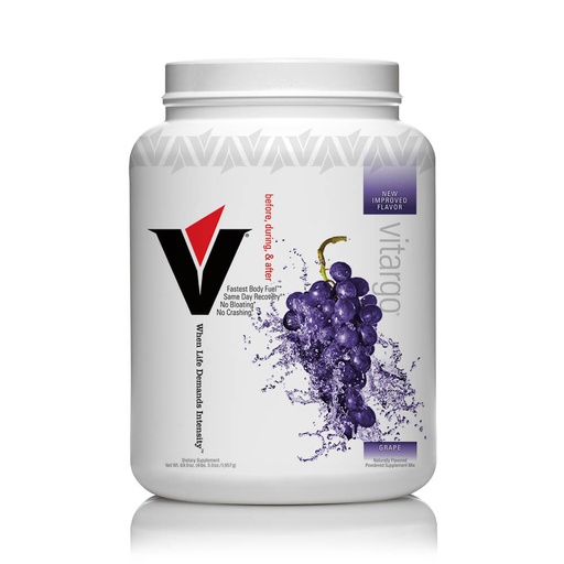 [852886008058] Vitargo - Premier Carbohydrate Fuel for Athletic Performance-50Serv.-1.928G-Grape