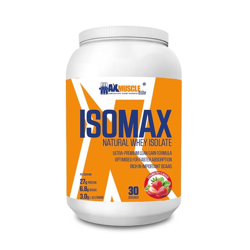 [5060239942194] Max Muscle Iso max-30Serv.-907G-Strawberry