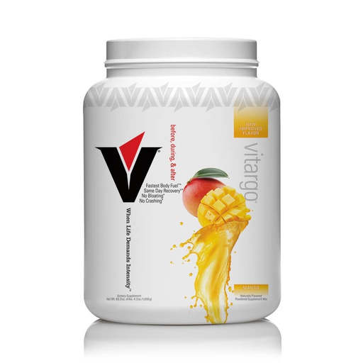 [852886008010] Vitargo - Premier Carbohydrate Fuel for Athletic Performance-50Serv.-1.928G-Mango
