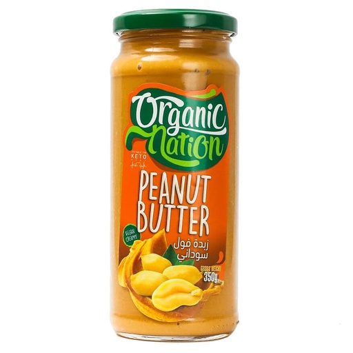 [6224009096756] Organic Nation Peanut butter-350G