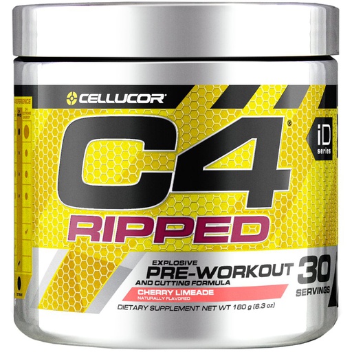 [842595105056] Cellucor C4 Ripped ID SERIES-30Serv.-180G-cherry Limeade