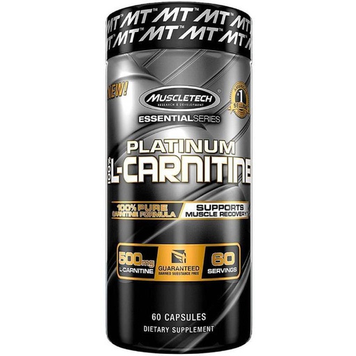[631656203165] MuscleTech Platinum L-Carnitine-60Serv.-60Caps.