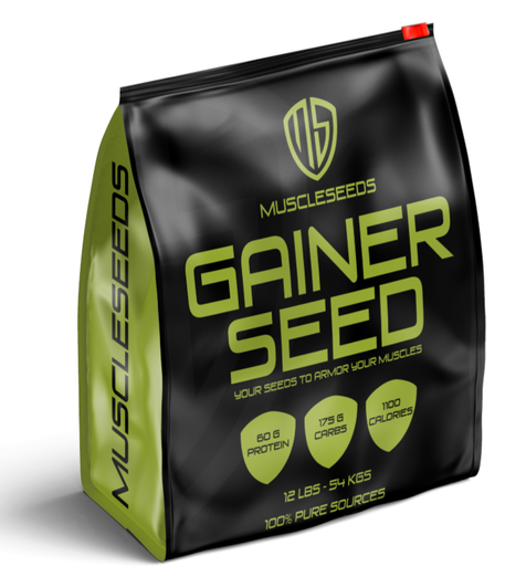 [151212] Muscleseed gainer seed-22Serv.-5.4kg-Hazelnut Chocolate