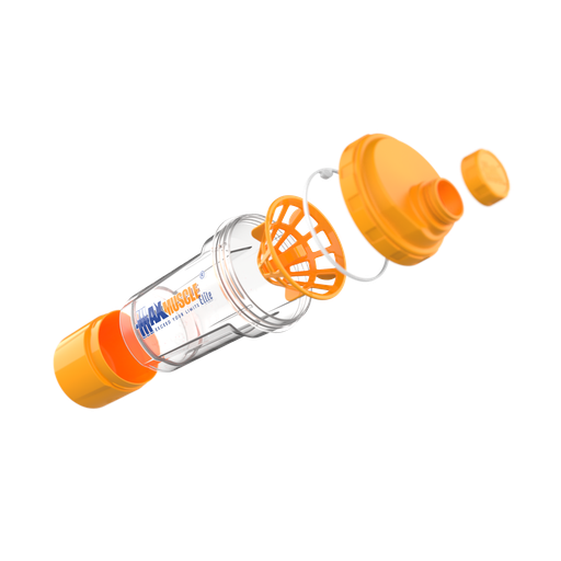 [6224009096992] Max Muscle Smart Shaker-550ML-Clear Orange
