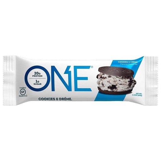[788434108379] One Protein Bar-60G-Cookies&amp;Crème