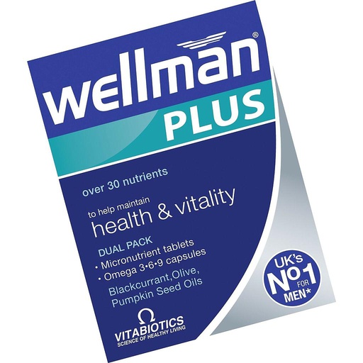 [5021265244164] Vitabiotics Wellman Plus-28Serv.-56Caps.