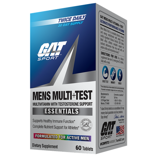 [859613220066] Gat Sport Mens Multi+Test-30Serv.-60Tabs.