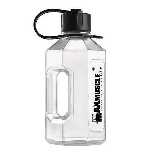 [151273] Max Muscle Water Bottle-XL-1200ML-Clear