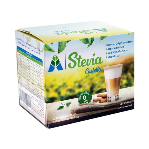 [8437005602533] Stevia Castello-60Sachets