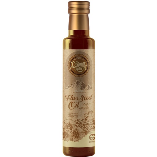 [6224009096411] Organic Nation Flax Seed Oil-250Ml