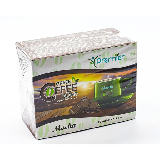 [6225000401235] Premier Green Coffee Blend-15Sachets-5g-Mocha