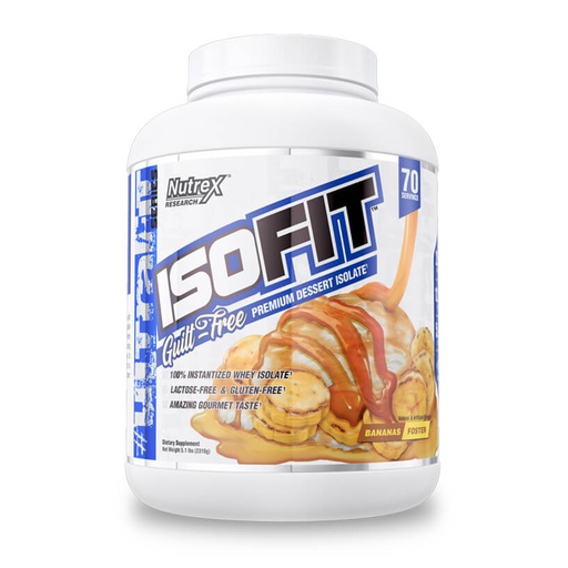 [859400007597] Nutrex Research Isofit-70Serv.-2310g-Bananas Foster