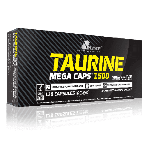 [5901330024351] Olimp Sport Nutrition Taurine Mega Caps 1500-120Serv.-120Caps.