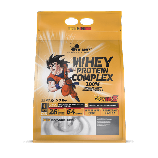 [5901330074493] Olimp Sport Nutrition Whey Protein Complex Dragon Ball Z-64Serv.-2270G-White Cookies Cream