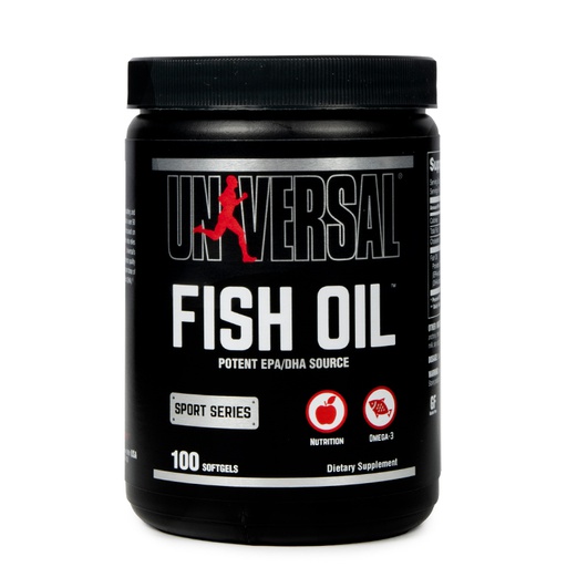 [039442040954] Universal Fish Oil-100Serv.-100Softgels