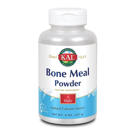 [021245556299] Kal Vitamins Bone Meal Powder-37Serv.-227G