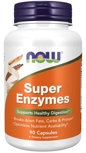 [733739029607] Now Foods Super Enzymes-90Serv.-90Tabs.