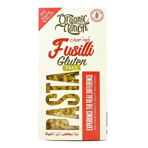 [6222023700581] Organic Nation Fusilli Gluten Free Pasta-350G
