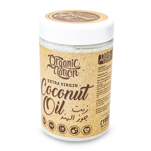 [6222023700789] Organic Nation Coconut Oil Jar-250Ml